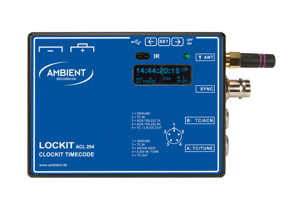 Ambient Lockit Sync Box (ACL-204) | Verve